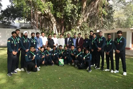 Mansukh Mandaviya Honors Indian Lacrosse Teams for Asian Games Gold and Encourages LA 2028 Aspirations