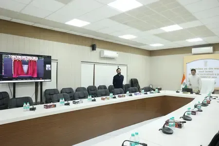 Sports Min Mandaviya virtually inaugurates foundation stone laying of high performance centre at SAI Bengaluru