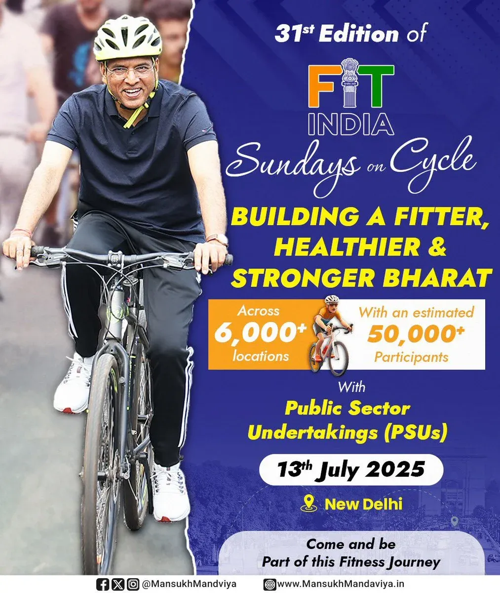 Can Dr. Mandaviya Propel Fit India Sundays on Cycle to New Heights?