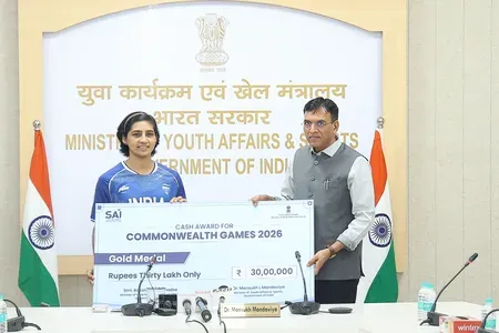 India's CWG 2026 boxing, judo stars felicitated; Mandaviya calls for mentor role