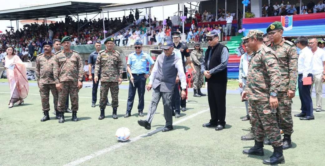 NCC Ekta Cup 2026: Manipur Governor Bhalla champions sports, unity at Imphal finale