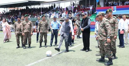 NCC Ekta Cup 2026: Manipur Governor Bhalla champions sports, unity at Imphal finale