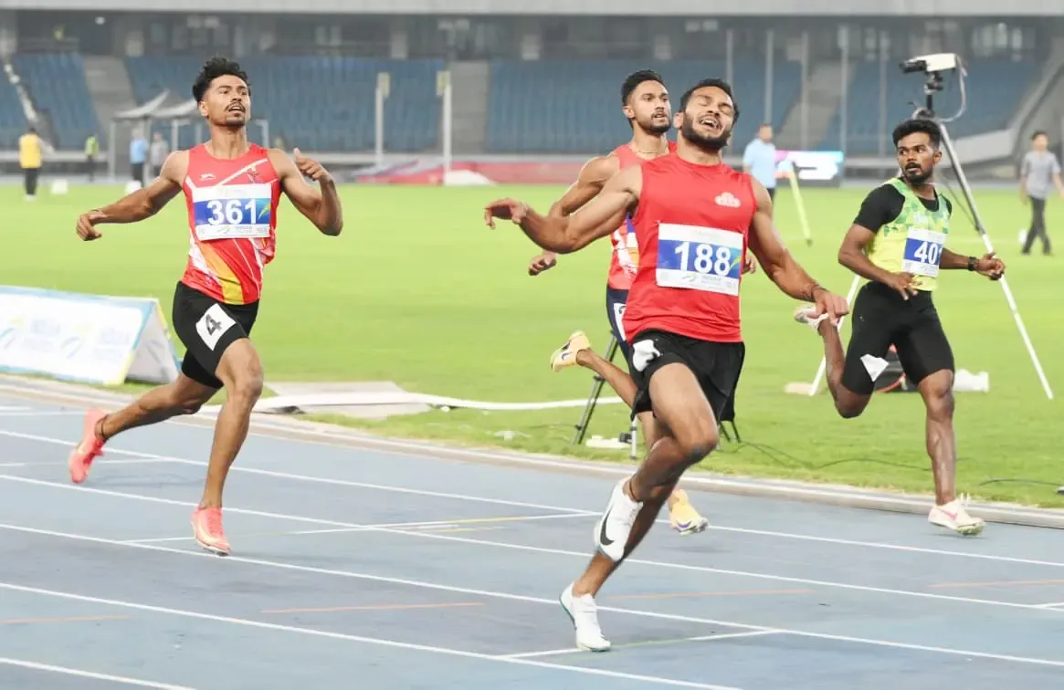 Manikanta Hoblidhar wins 100m gold at 65th Nationals despite stomach cramps