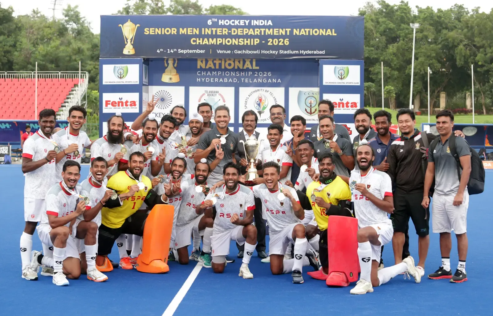RSPB clinch 6th Hockey India Inter-Department title with 4-1 final win