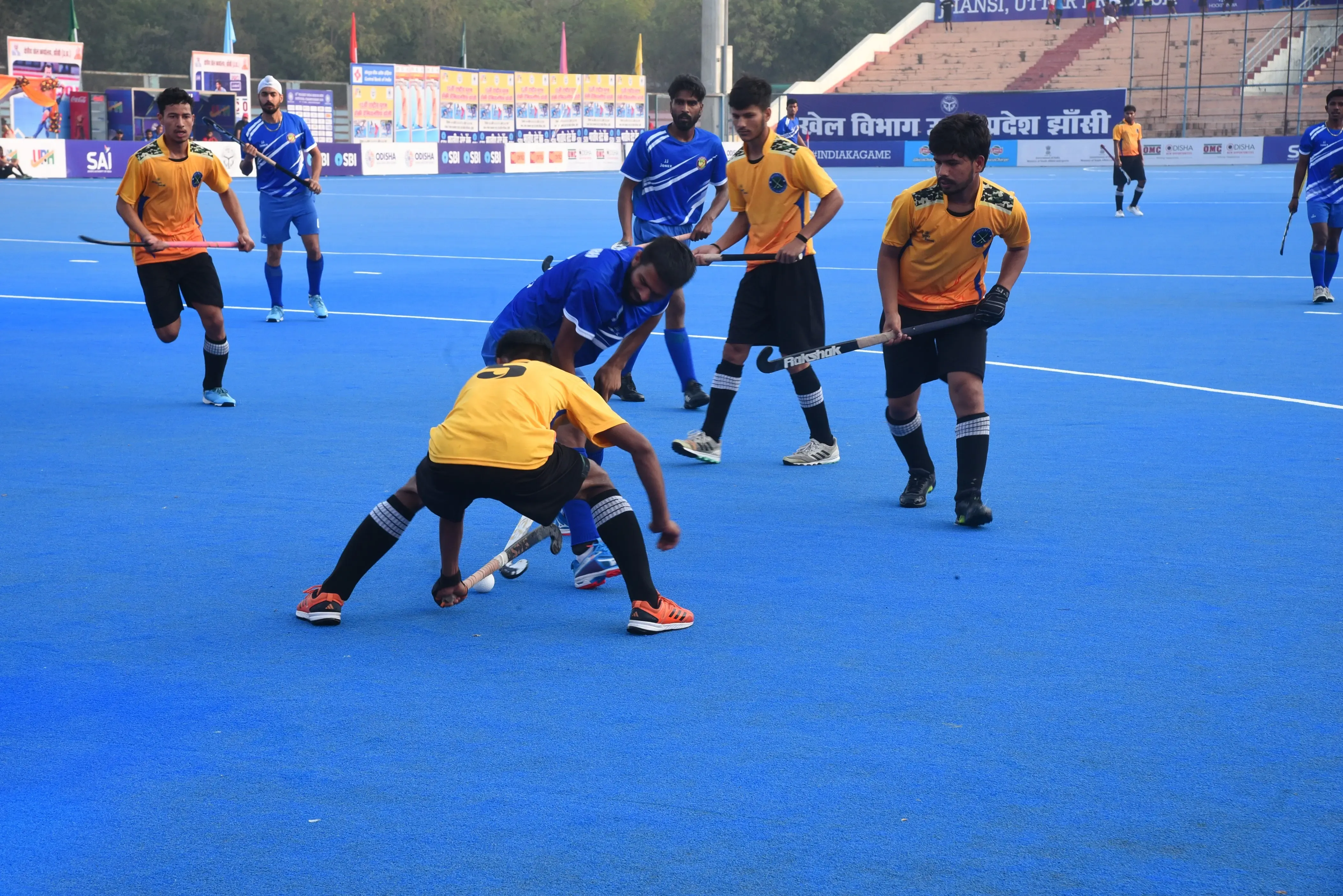 Day 6 Highlights: Delhi, Telangana, Chandigarh, and Kerala Triumph in Sr Men's Hockey Nationals