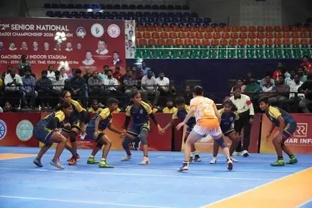 How Did Karthika Shine for Tamil Nadu in the Sr Women Kabaddi Nationals?