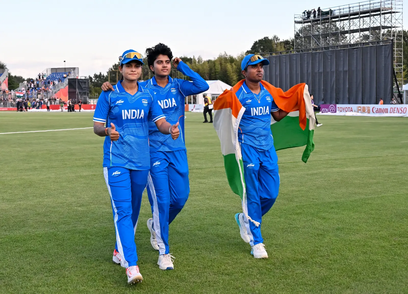 Sree Charani breaks ICC Women's T20I bowling record with 817 points