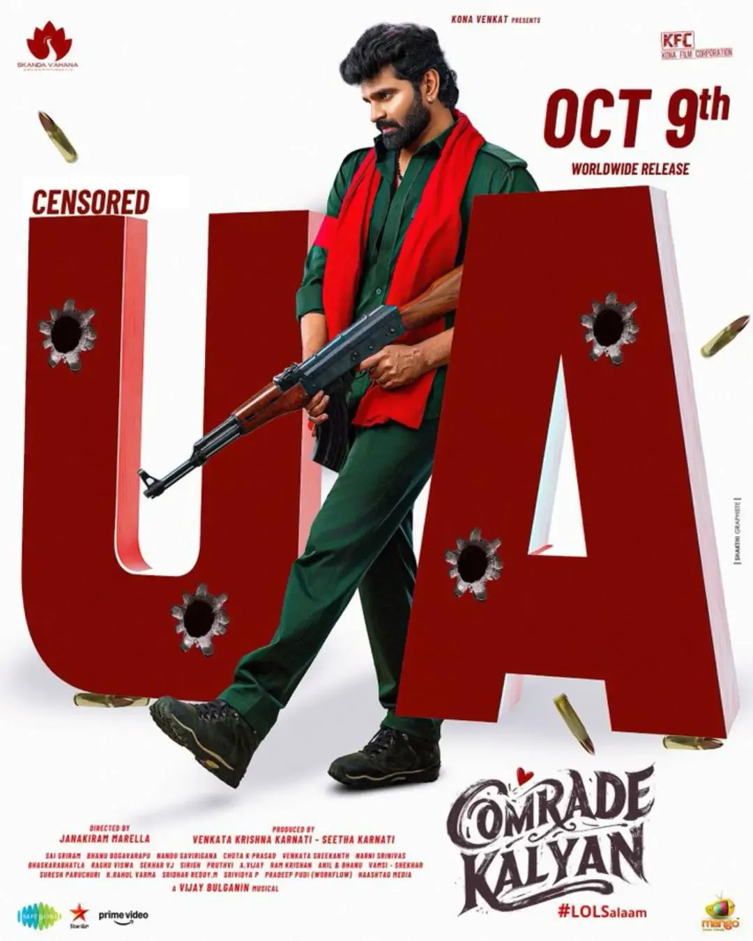 Comrade Kalyan gets U/A certificate, releases October 9 with Sree Vishnu