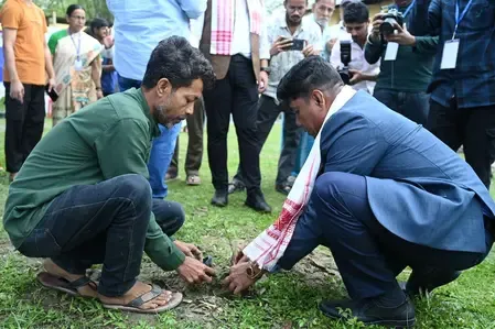 Sri Lankan Delegates Observe Assam Voting, Promote Eco-Friendly Elections