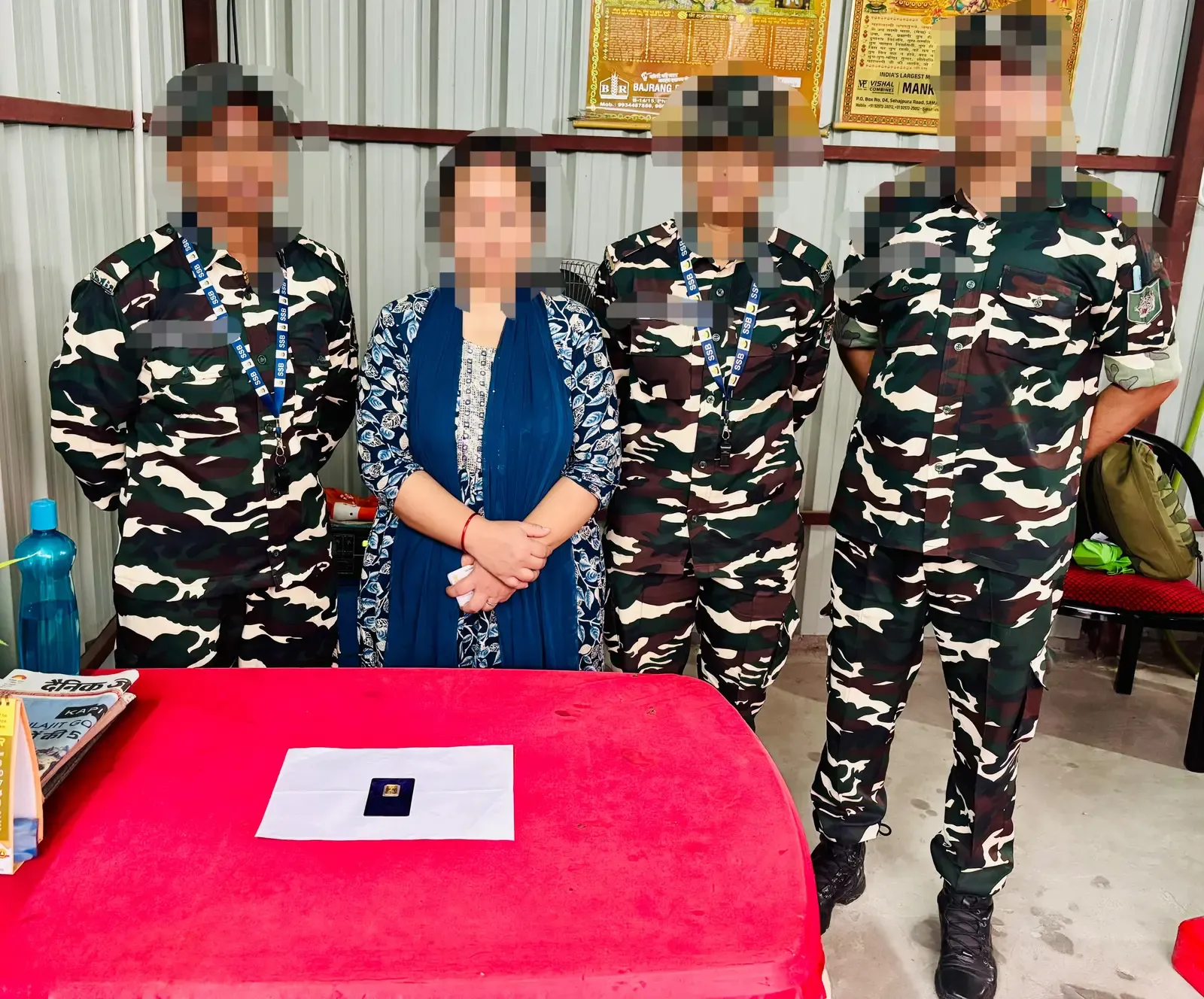 SSB seizes 15g gold bars at India-Nepal border, two held in Panitanki