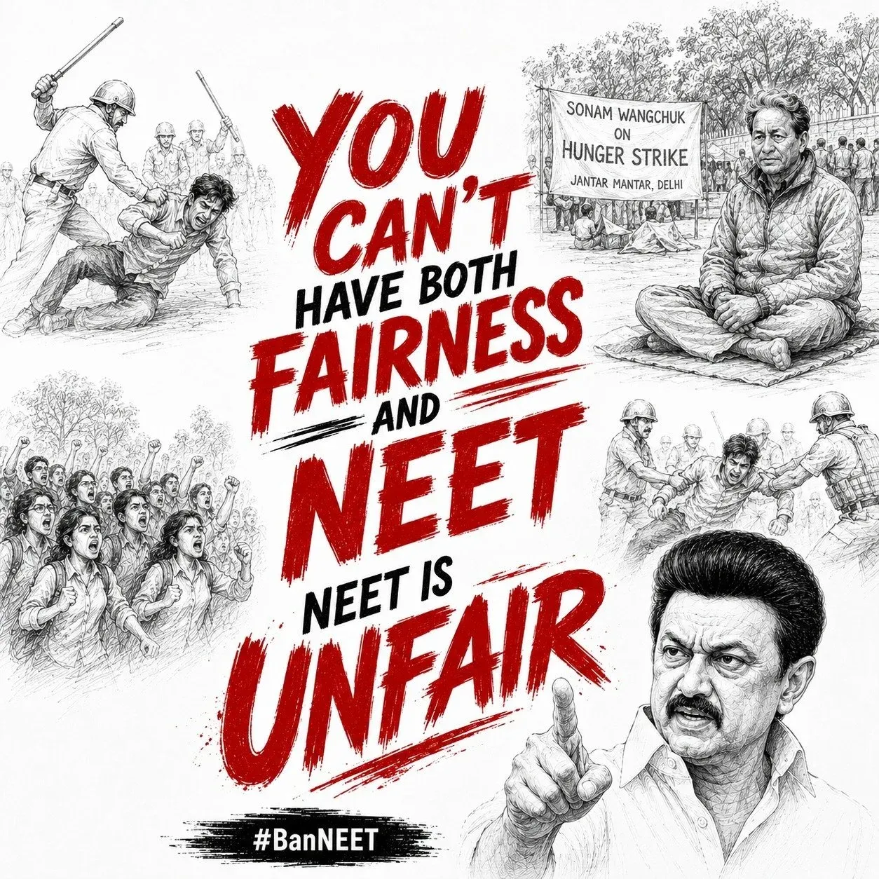Stalin calls NEET 'fundamentally unfair', announces op-ed