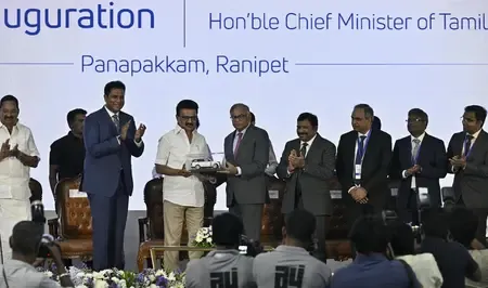 Did Stalin Inaugurate a Rs 9,000-Crore Tata-JLR Plant in Ranipet, Tamil Nadu?