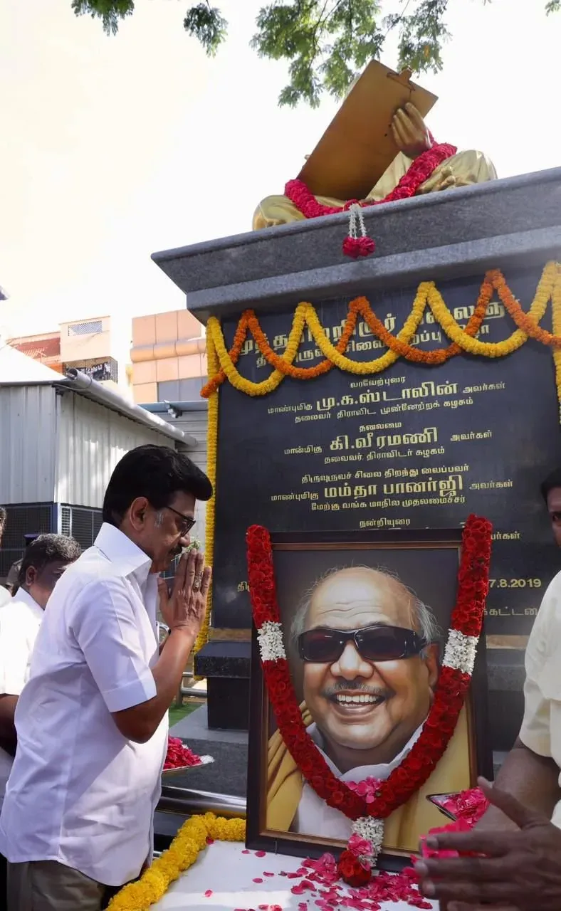 Stalin invokes Karunanidhi legacy with #KalaignarForever post