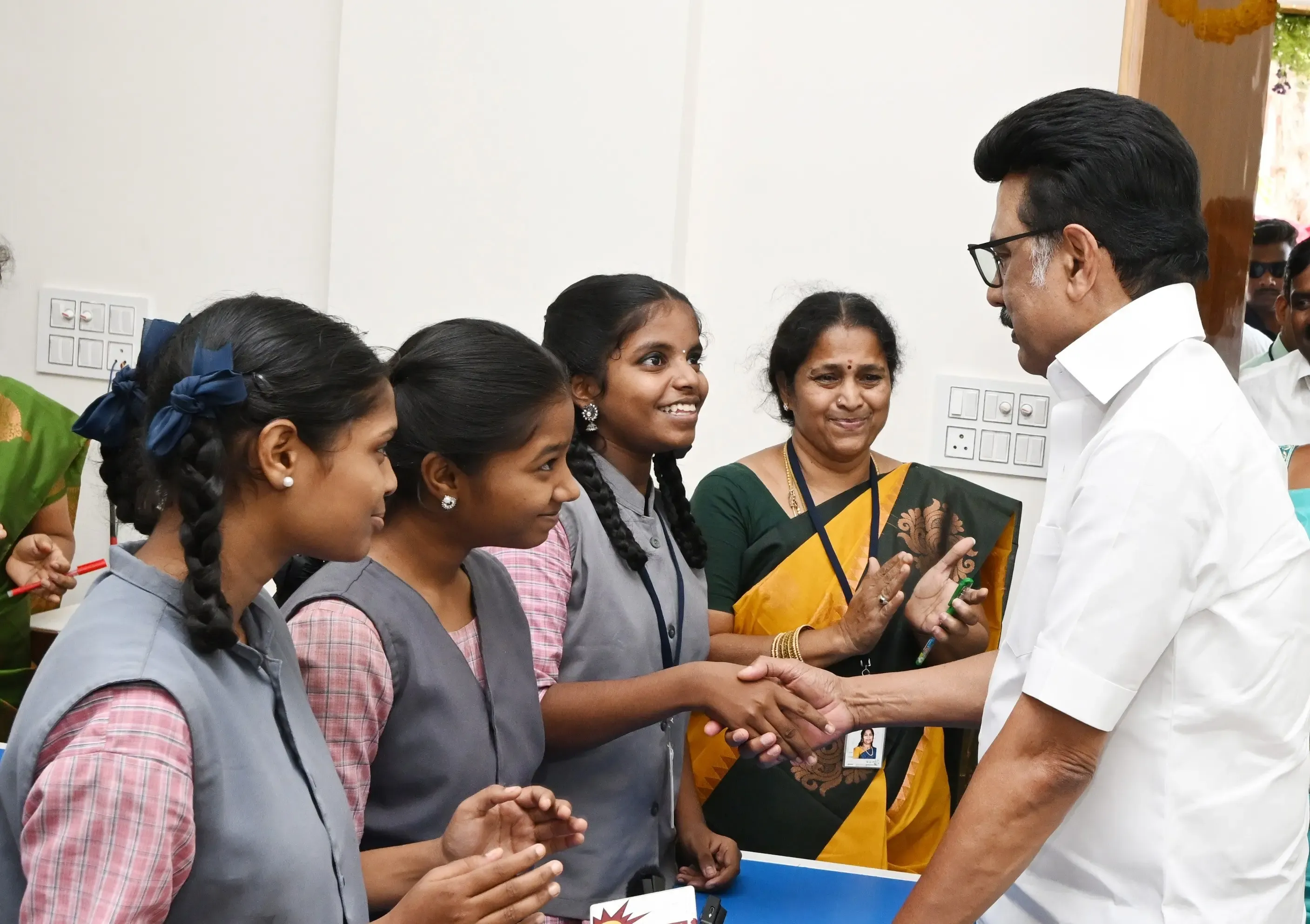 What Development Projects Did Stalin Initiate in Kolathur?