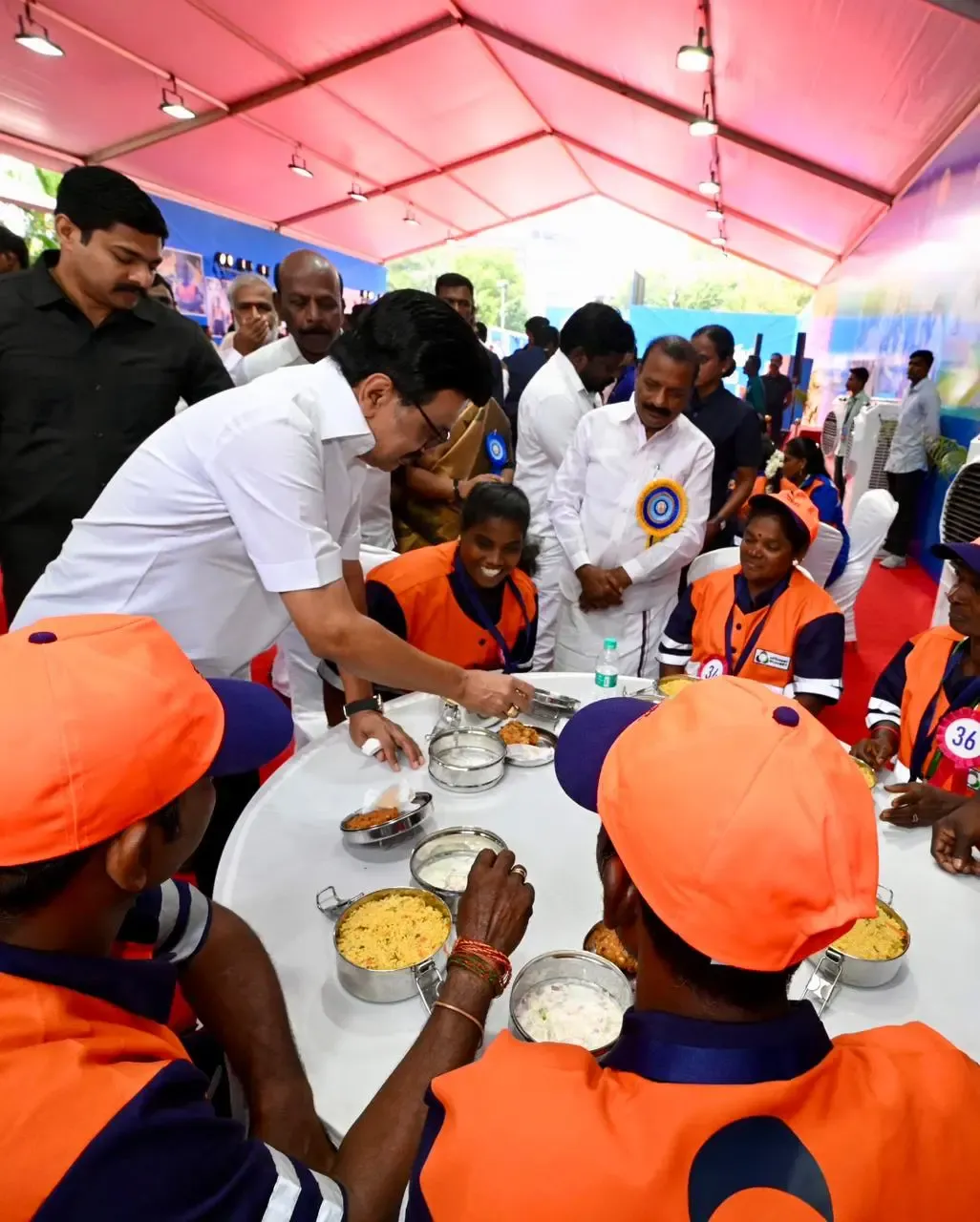 What Major Welfare Initiatives Did Stalin Launch for Sanitation Workers?