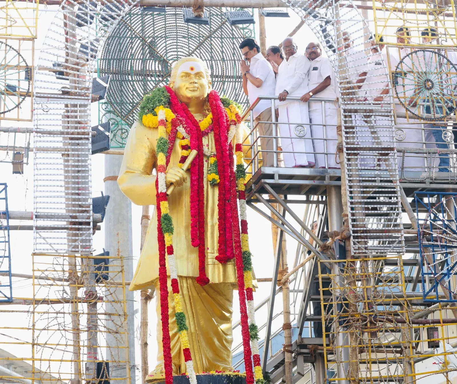 Stalin Pays Tribute to Pasumpon Thevar on Death Anniversary