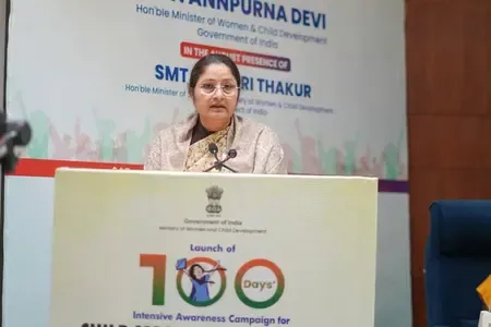 States must work towards a Bal Vivah Mukt Bharat: Annpurna Devi