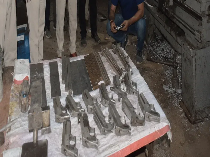 STF busts underground gun factory in Bihar's Purnea, 4 arrested