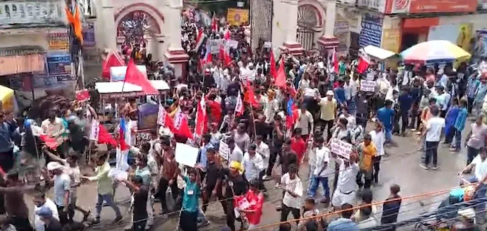 Bihar student protests: Police detain demonstrators in Patna, Katihar on 23 July