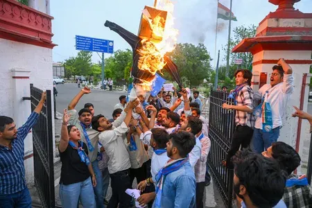 NEET paper leak protests reach Jaipur as students demand accountability