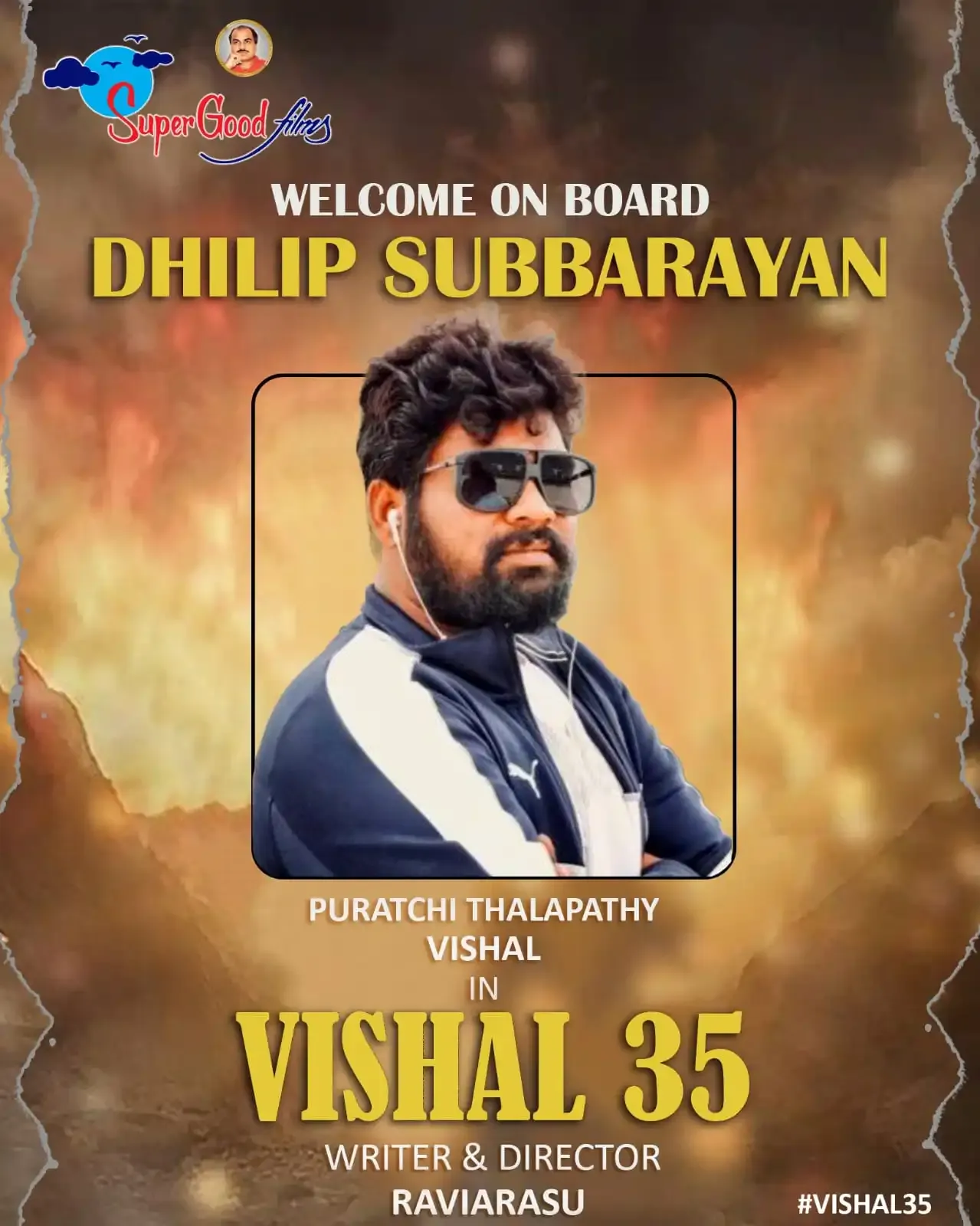 Why is Stunt Choreographer Dhilip Subbarayan Joining #Vishal35?