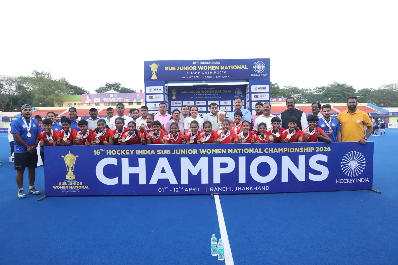 Uttar Pradesh Hockey Seizes Gold at 16th Sub Junior Men's National Championship