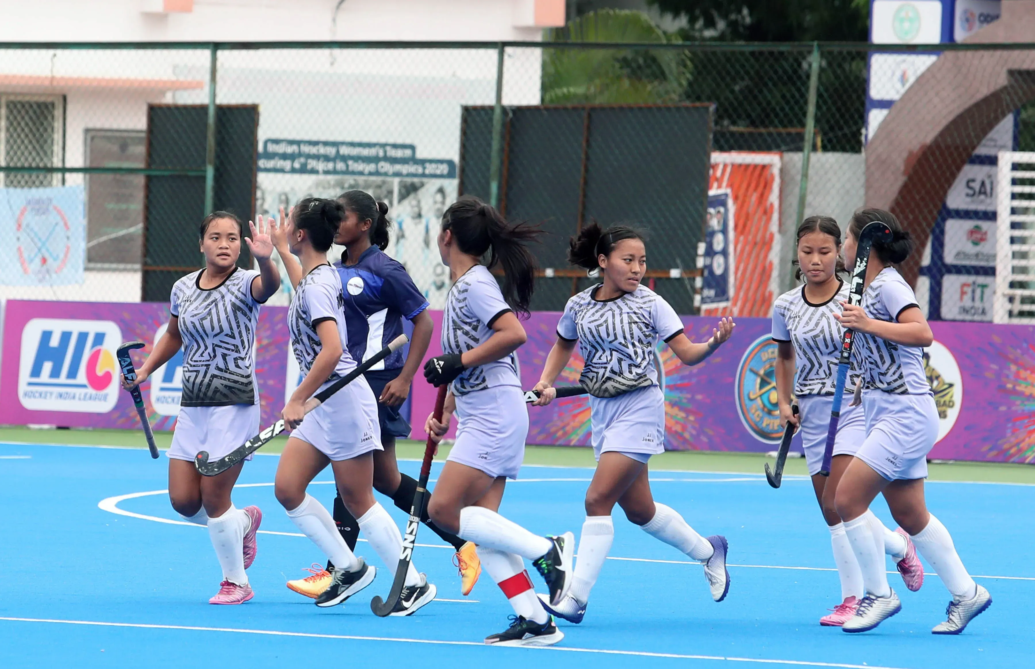 Day 6 Results: Victories for Chandigarh, Mizoram, and Punjab in Sub-jr Women's National Hockey