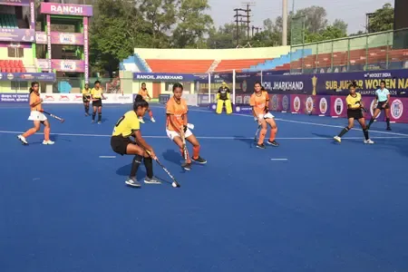 सब जूनियर विमेंस नेशनल हॉकी: जीत के साथ ओडिशा, एमपी, यूपी और झारखंड ने बनाई सेमीफाइनल में जगह 
