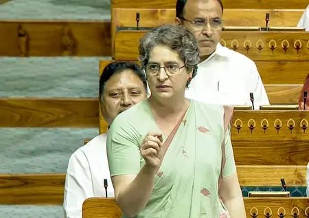 'BJP Suddenly Reveres Nehru': Priyanka Gandhi's Remark in Lok Sabha