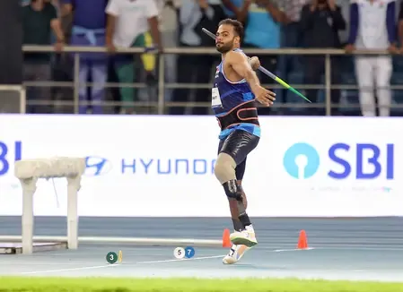 Sumit Antil Leads All-Indian Podium with 69.25m at New Delhi GP