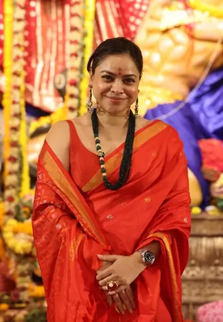 Sumona Chakravarti celebrates Durga Puja 6 months after surgery: 'Body is not what it used to be'