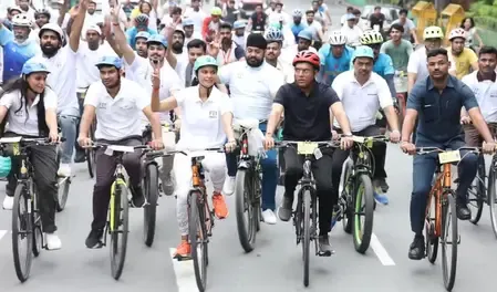 क्या 'संडे ऑन साइकिल' की पहली वर्षगांठ पर डॉ. मनसुख मांडविया ने साइकिल चलाने का संदेश दिया?