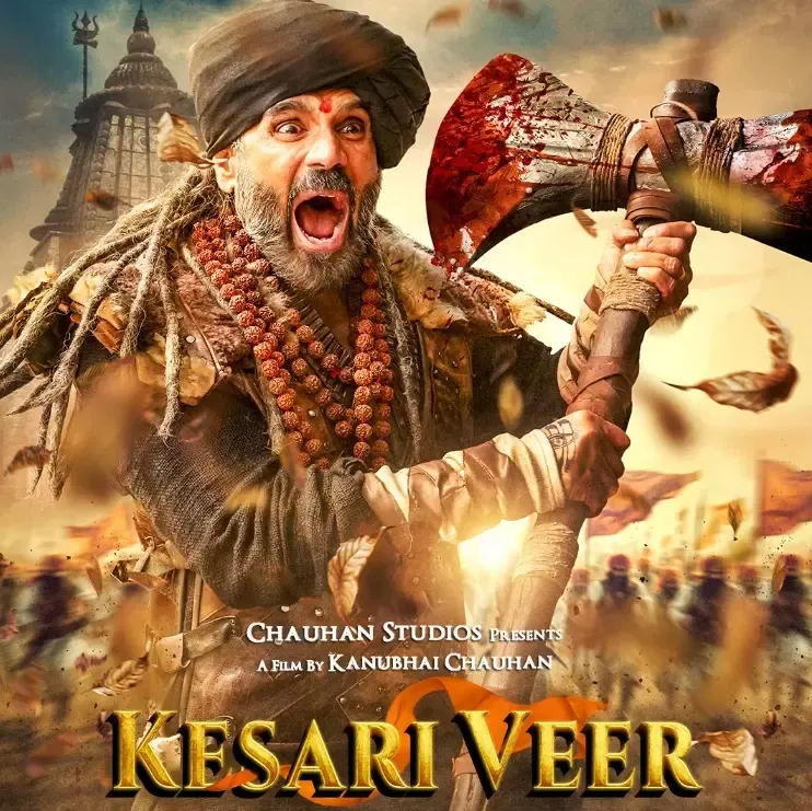 Suniel Shetty portrays the bold warrior Vegda Ji in 'Kesari Veer'
