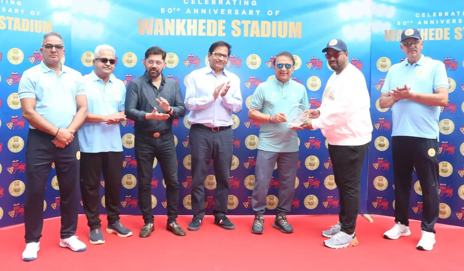 MCA Honors Sunil Gavaskar as Wankhede Stadium Celebrates 50th Anniversary