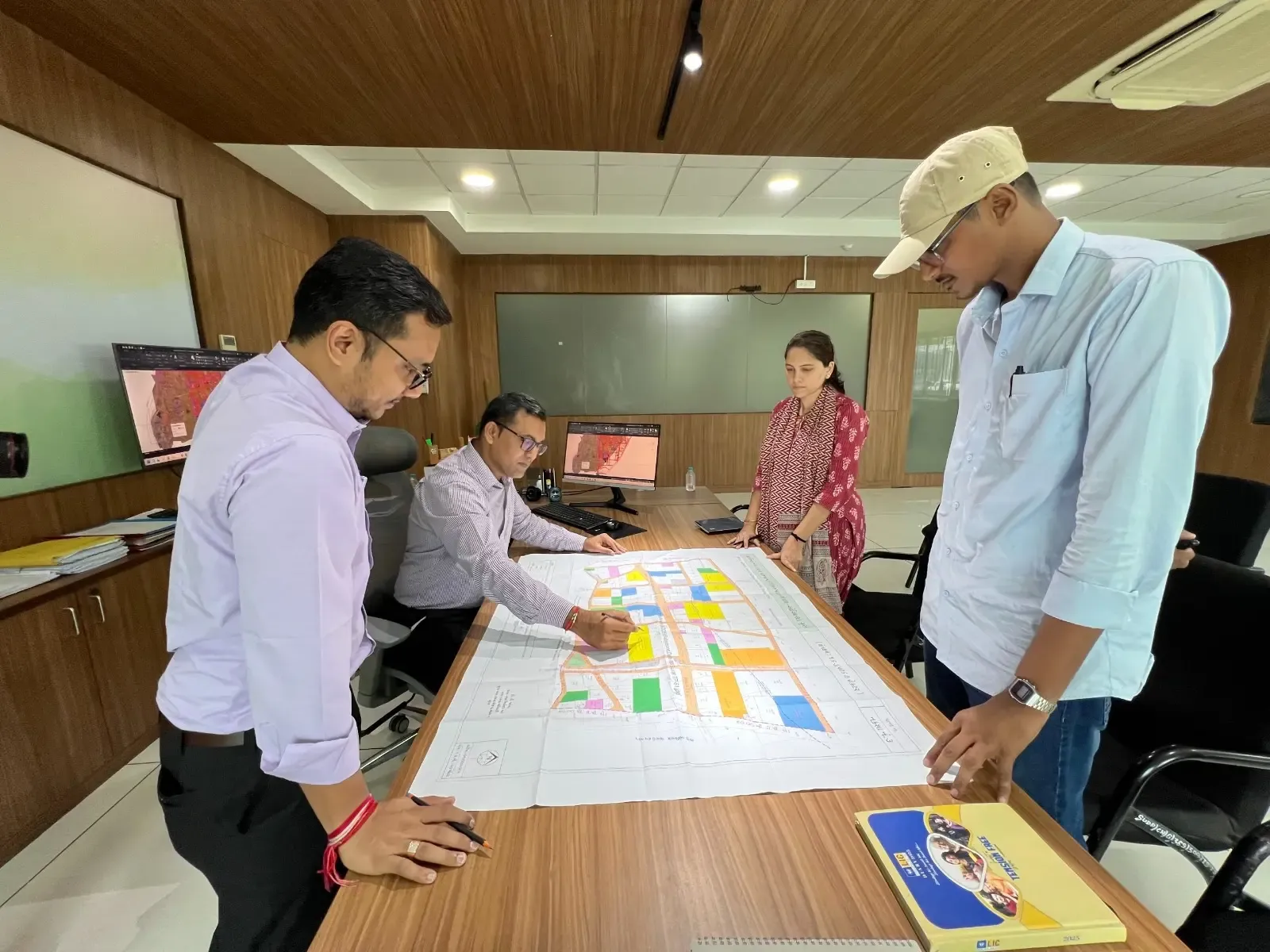 How is Surat's bullet train station influencing rapid urban planning?