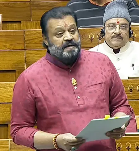 Is Suresh Gopi Celebrating the Centre’s Approval of Railway Projects in Kerala?