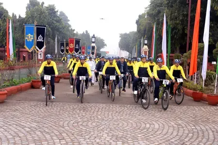 What Did Suresh Raina Say About the 'Vande Mataram CISF Coastal Cyclothon'?