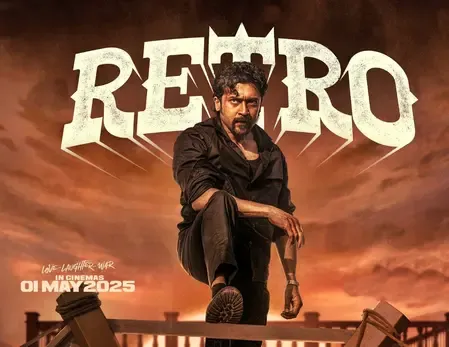 Suriya Wraps Up Dubbing for Karthik Subbaraj’s Action Film 'Retro'