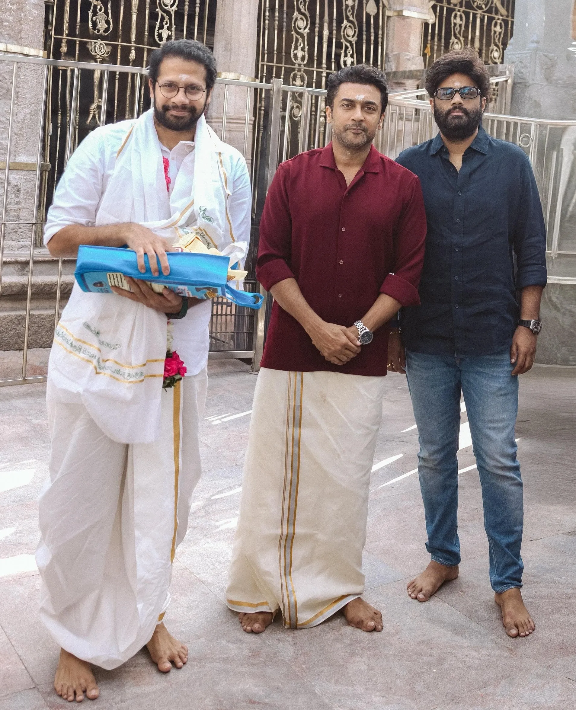 Did Suriya Seek Blessings at Palani Murugan Temple Before Starting His Film with Venky Atluri?