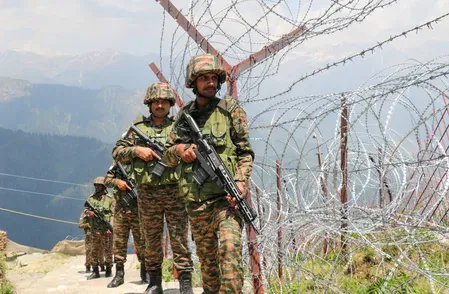 Pakistan drone spotted in J&K's Poonch LoC area, search op on