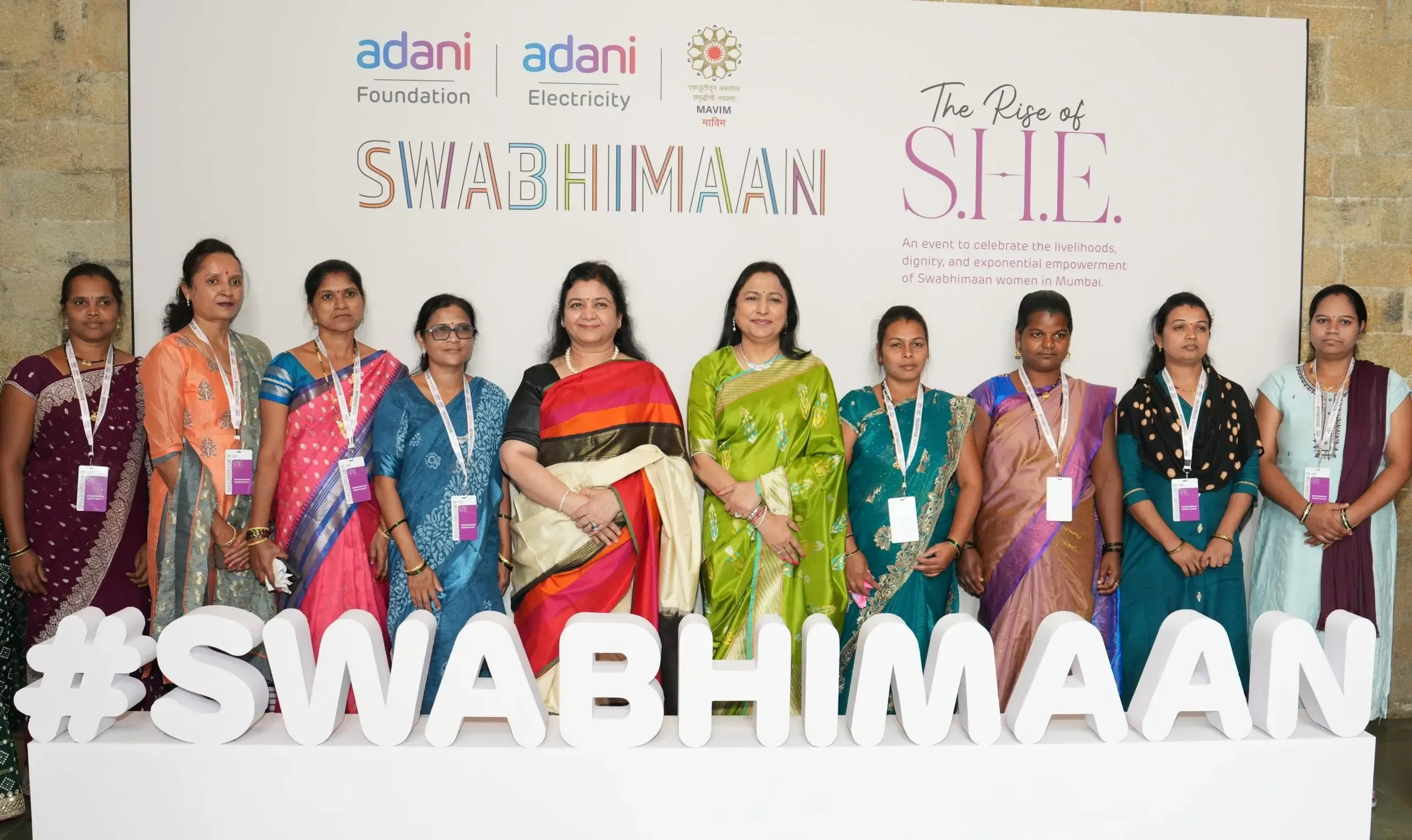 Dr. Priti Adani Launches 'Swabhimaan' Initiative to Empower 1 Million Women in 5 Years