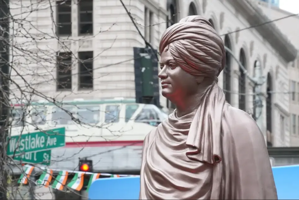 Seattle Celebrates Cultural Milestone with Swami Vivekananda Statue Unveiling