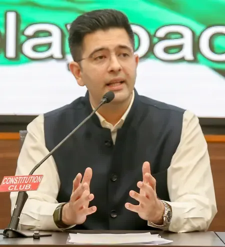 Breaking: Raghav Chadha, 6 AAP RS MPs Join BJP in Major Split