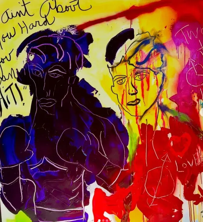 Sylvester Stallone returns to painting after 'Tulsa King' and memoir