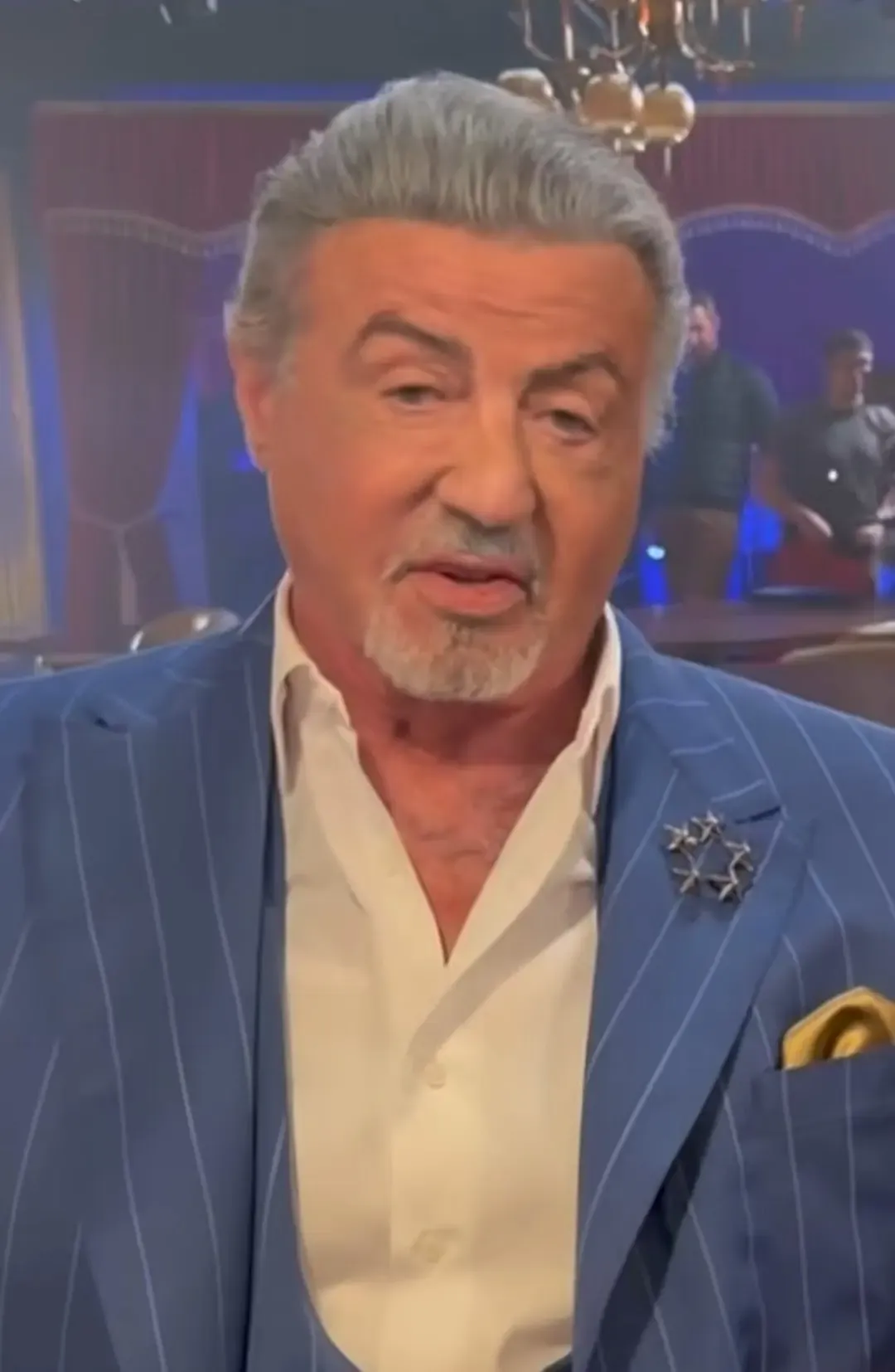 Hollywood Legends Stallone and Jackson Begin Filming 'Frisco King'