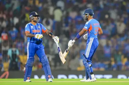 T20 World Cup: Abhishek Sharma and Hardik Pandya Lead India to Record 256 Against Zimbabwe