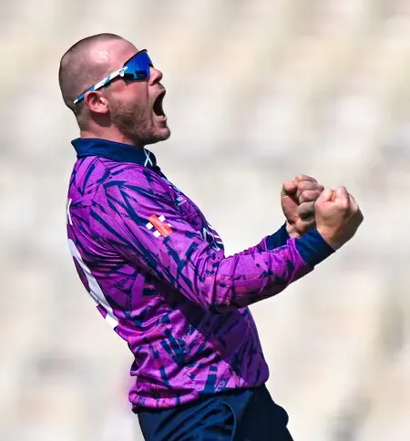 Did Scotland's Michael Leask Think Getting 3 Right-Handers Out Was Key to Victory?