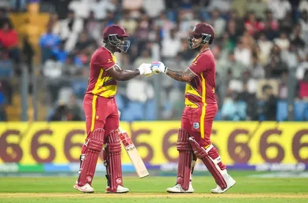West Indies Dominate Zimbabwe with 254/6 in T20 WC Showdown