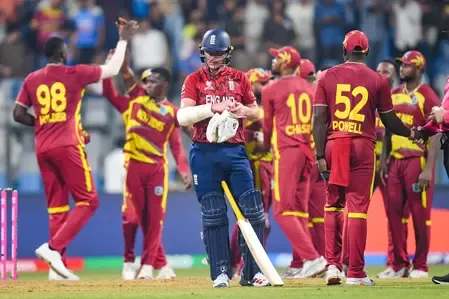 How Did Motie and Chase Dismantle England After Rutherford's 76 in T20 WC?