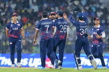 How Did Mukkamalla, Harmeet, and van Schalkwyk Propel the USA to a 93-Run Victory Against the Netherlands in T20 WC?